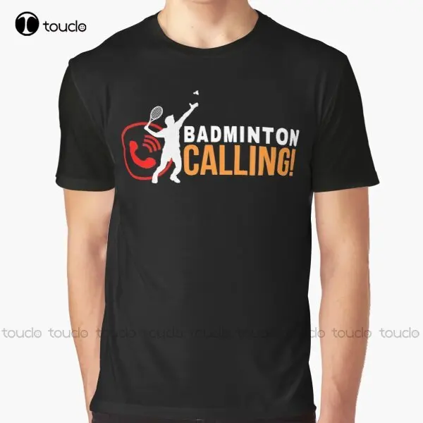 Badminton Is Calling - Nieuw Badminton Calling Grafisch T-shirt Herenoverhemden