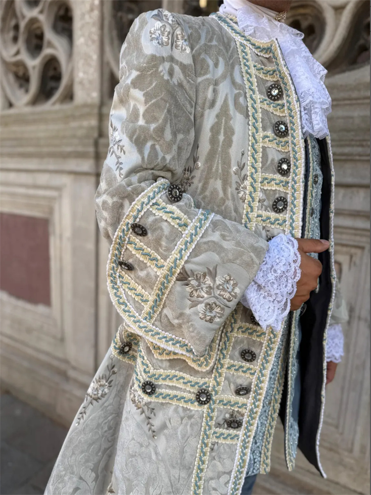 Badminton Victory - Jaren 1700 Barok Rococo Heren Smoking