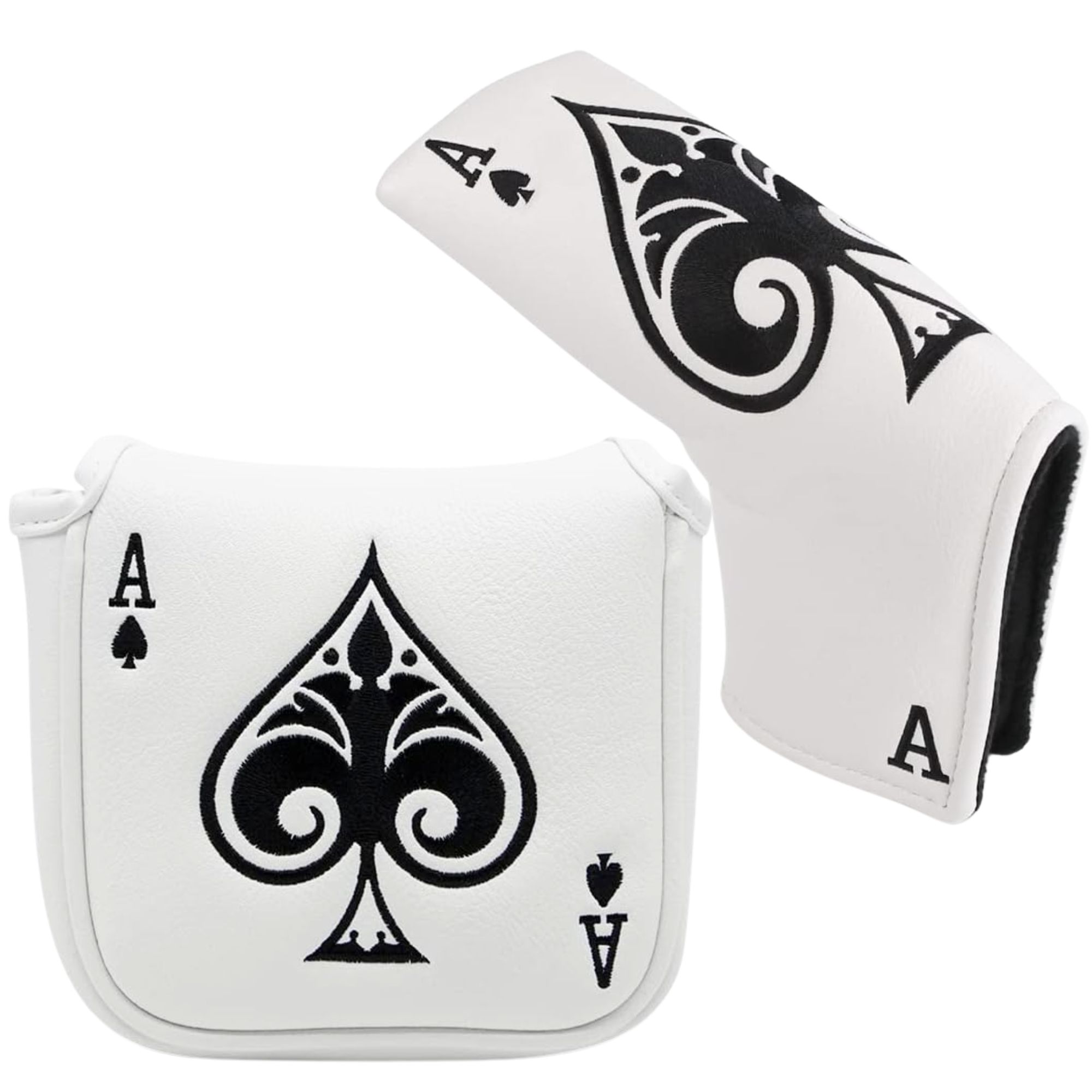 Badminton Club - Grappige Golf Putter Cover Headcover, Poker