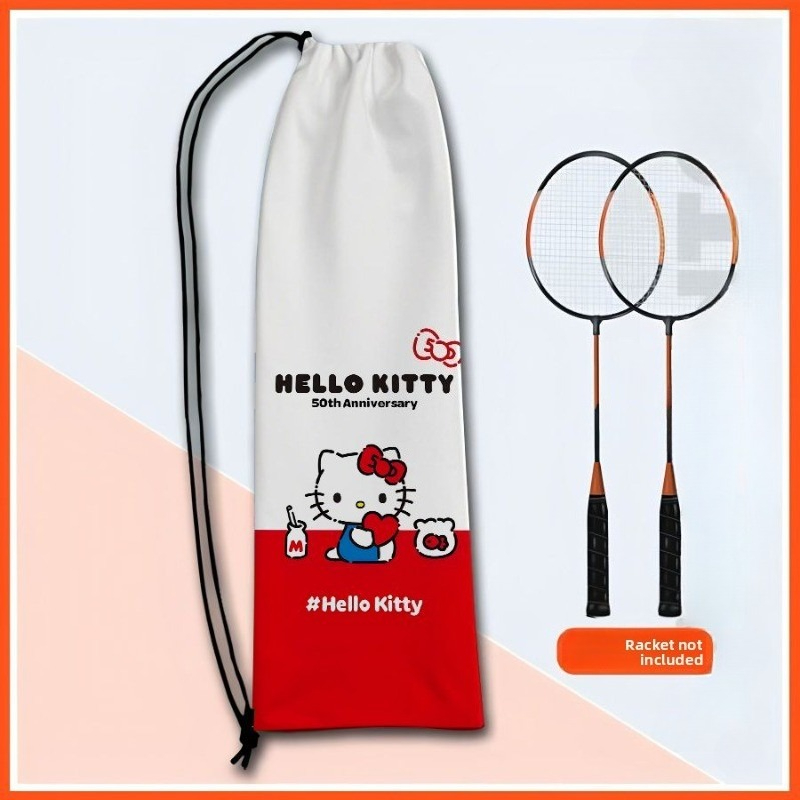 Badminton Club - Leuke Hello Kitty 50e verjaardag badmintonracket