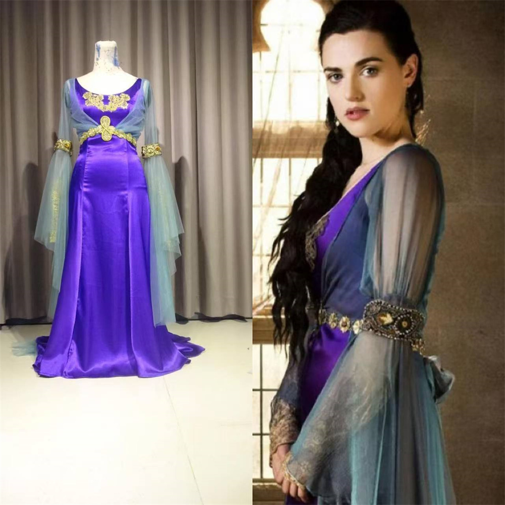 Badminton Victory - Morgana Pendragon Cosplay Kostuum Dames Fancy