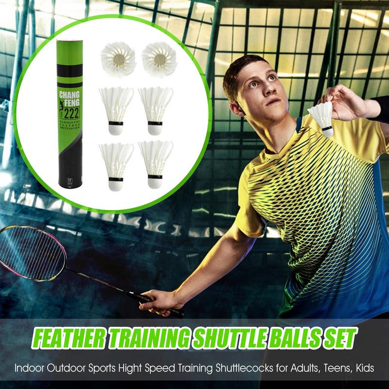 12Pc Badminton Shuttle Veer Ba - Badminton Raket recensie en prijs