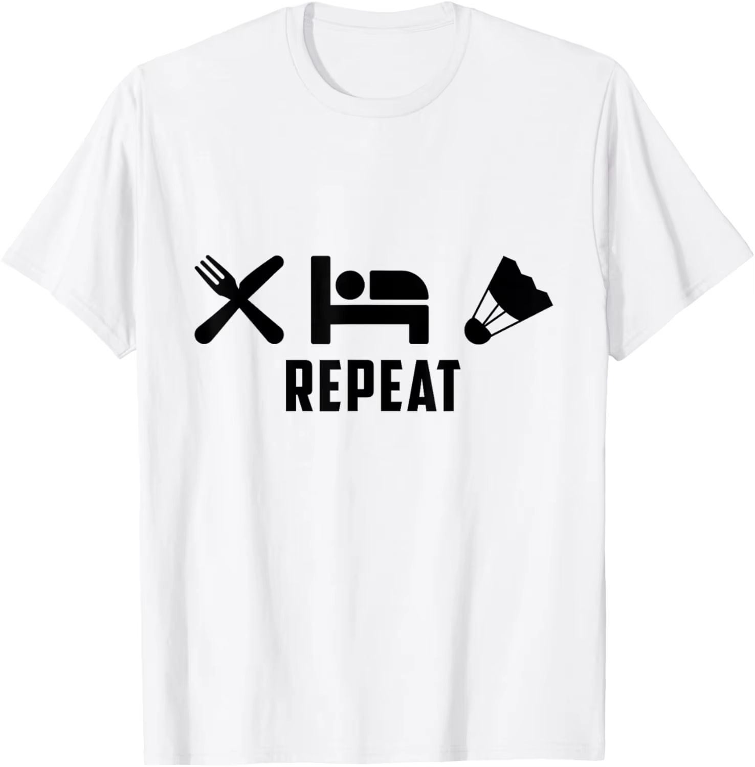 Grappig badminton shirt badmin - Badminton Is Calling recensie en prijs