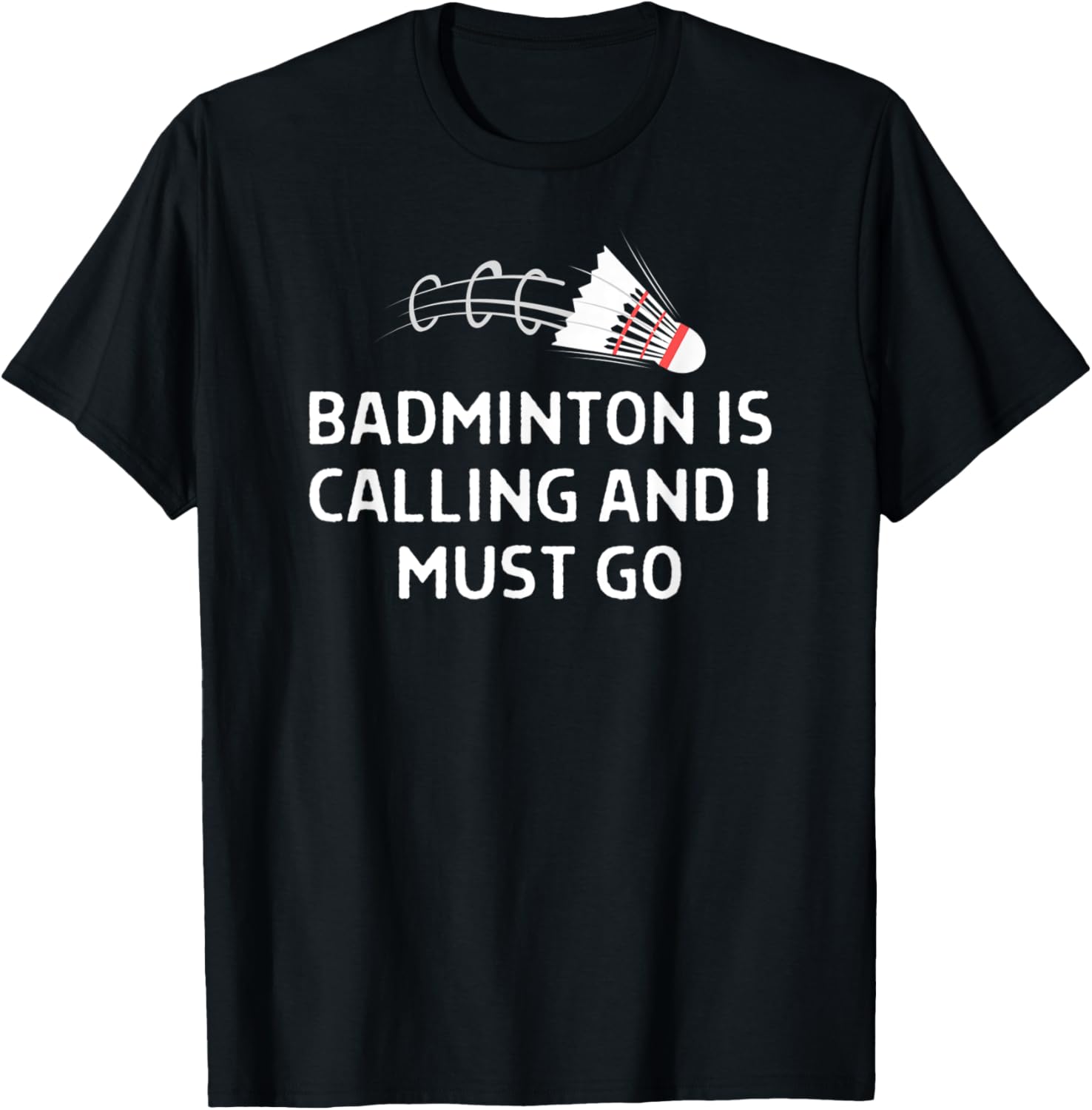 Grappig badminton shirt badmin - Badminton Is Calling recensie en prijs