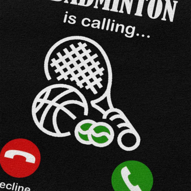 Badminton Rufen T-shirts Manne - Badminton Is Calling recensie en prijs