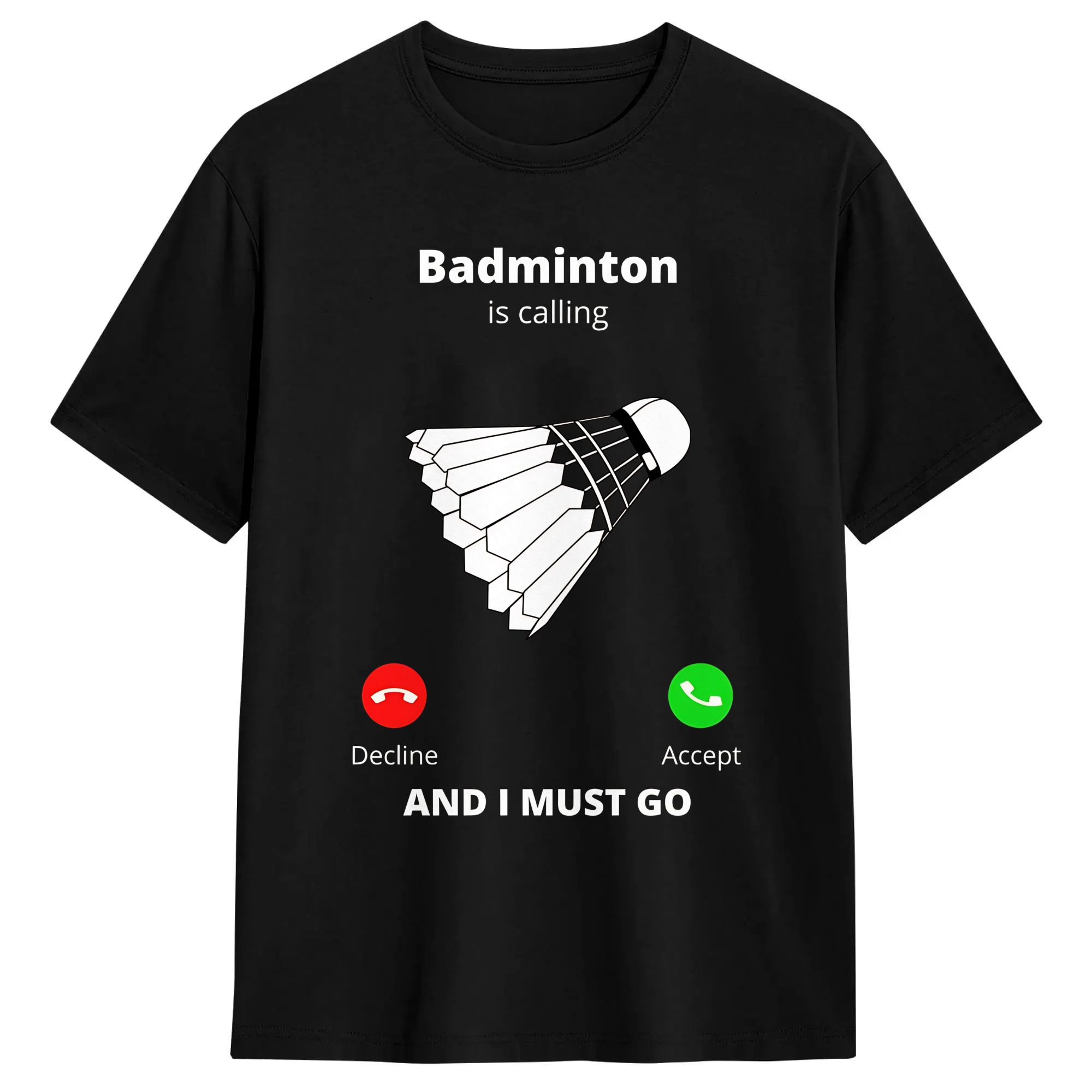 Casual badminton T-shirt voor  - Badminton Is Calling recensie en prijs